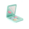 4 fards à paupières pour enfant rose, doré, bleu et vert