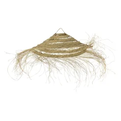 Abat-jour pour suspension en osier naturel d70cm