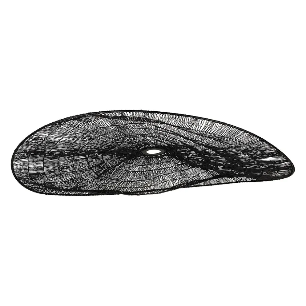 Abat-jour pour suspension en fer noir d80cm - Organic