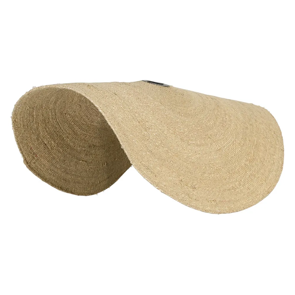 Abat-jour pour suspension en jute naturel d80cm - Palma