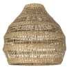 Abat-jour pour suspension en jonc de mer naturel d40cm - Cordlacy