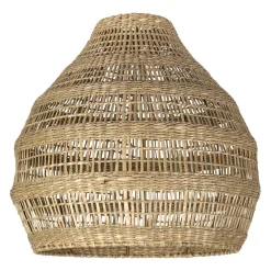 Abat-jour pour suspension en jonc de mer naturel d40cm - Cordlacy