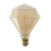 Ampoule LED diamant filament ambre E27 4W