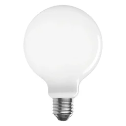 Ampoule LED globe opaline E27 9W
