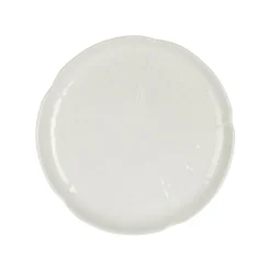 Assiette à dessert chou en grès blanc d21cm