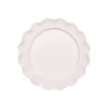 Assiette à dessert en grès beige d21cm - Agra