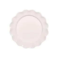 Assiette à dessert en grès beige d21cm - Agra