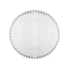 Assiette a dessert en verre d20cm - perloa