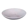 Assiette calotte en grès crème d22cm - Onyx