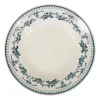 Assiette creuse en faïence bleu ancien d23cm - faustine