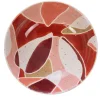 Assiette creuse en grès terracotta d19cm - Elena