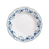 Assiette creuse en porcelaine bleu d22cm - Giverny