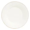 Assiette plate en faïence ivoire d28.5cm - constance