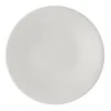 Assiette plate en grès crème d27cm - Vesuvio