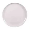 Assiette plate en porcelaine blanc d27cm - Ecume