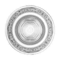 Assiette plate en verre d25cm - classica
