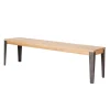 Banc en chêne massif - Manny