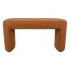 Banc en tissu terracotta - Tessia