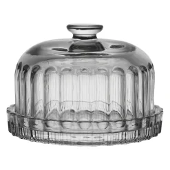Beurrier rond en verre d11cm - Mornay