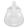Bocal en verre avec couvercle d21cm - Angele