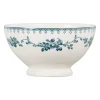 Bol en faïence bleu ancien 50cl - faustine
