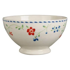 Bol en faïence fleurs multicolores 75cl - Marinette