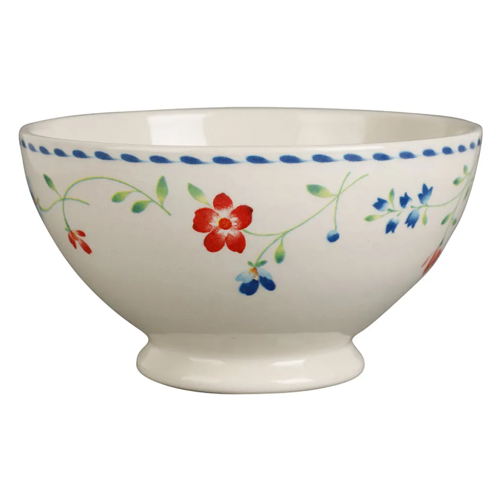Bol en faïence fleurs multicolores 75cl - Marinette