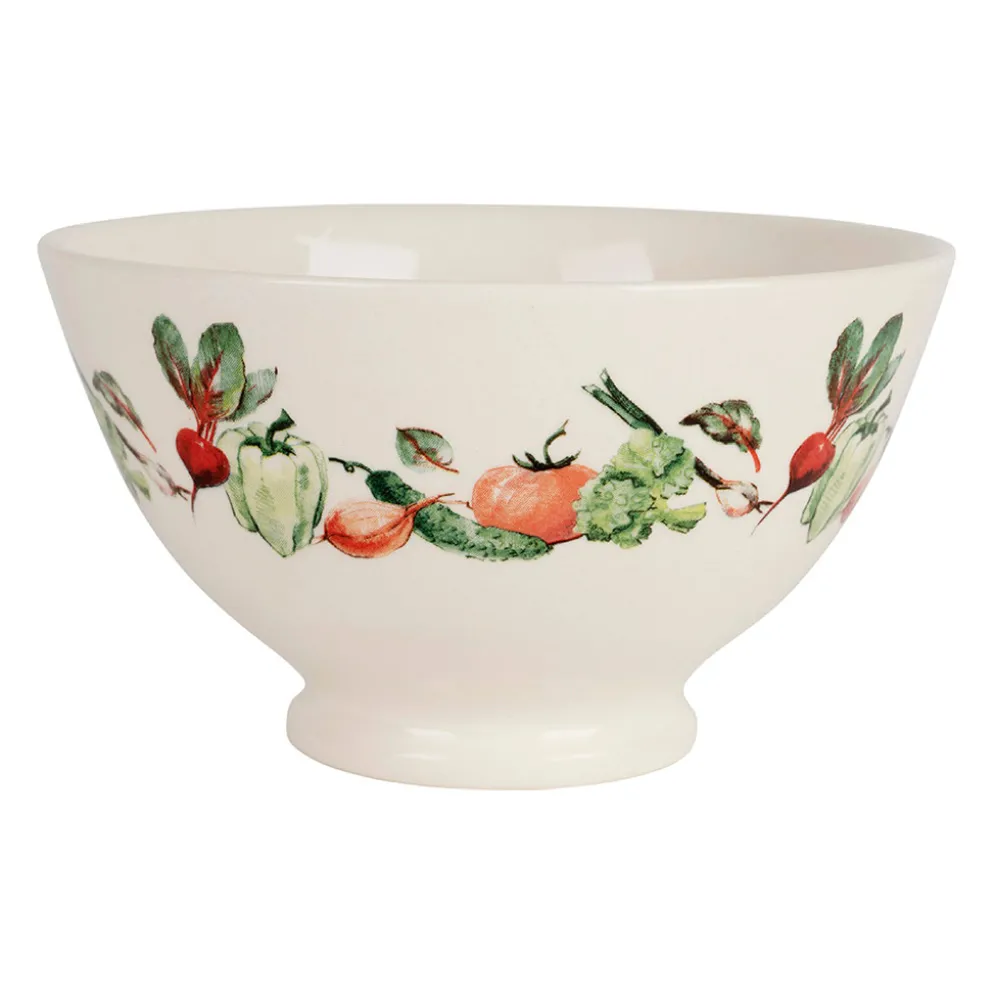 Bol en faïence potager 75cl - Collection