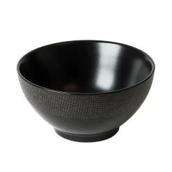 Bol en grès noir d14cm - vesuvio