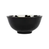 Bol fleur en grès noir 25cl - Calanca