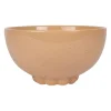 Bol moucheté en grès nude 70cl - Organic