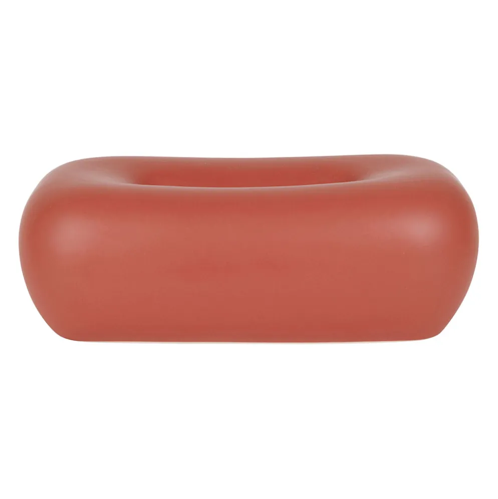 Boîte à mouchoir en grès terracotta - Klosen