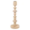 Bougeoir en pin naturel h33.5cm - Boise