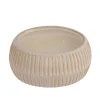 Bougie à la citronelle beige d13cm
