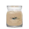 Bougie jarre parfumée Ambre et bois de santal 65h