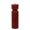 Bougie led pilier violet h25cm