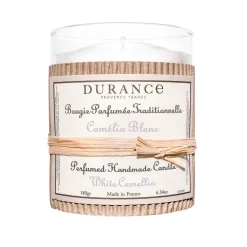 Bougie parfumée Camélia Blanc 40h