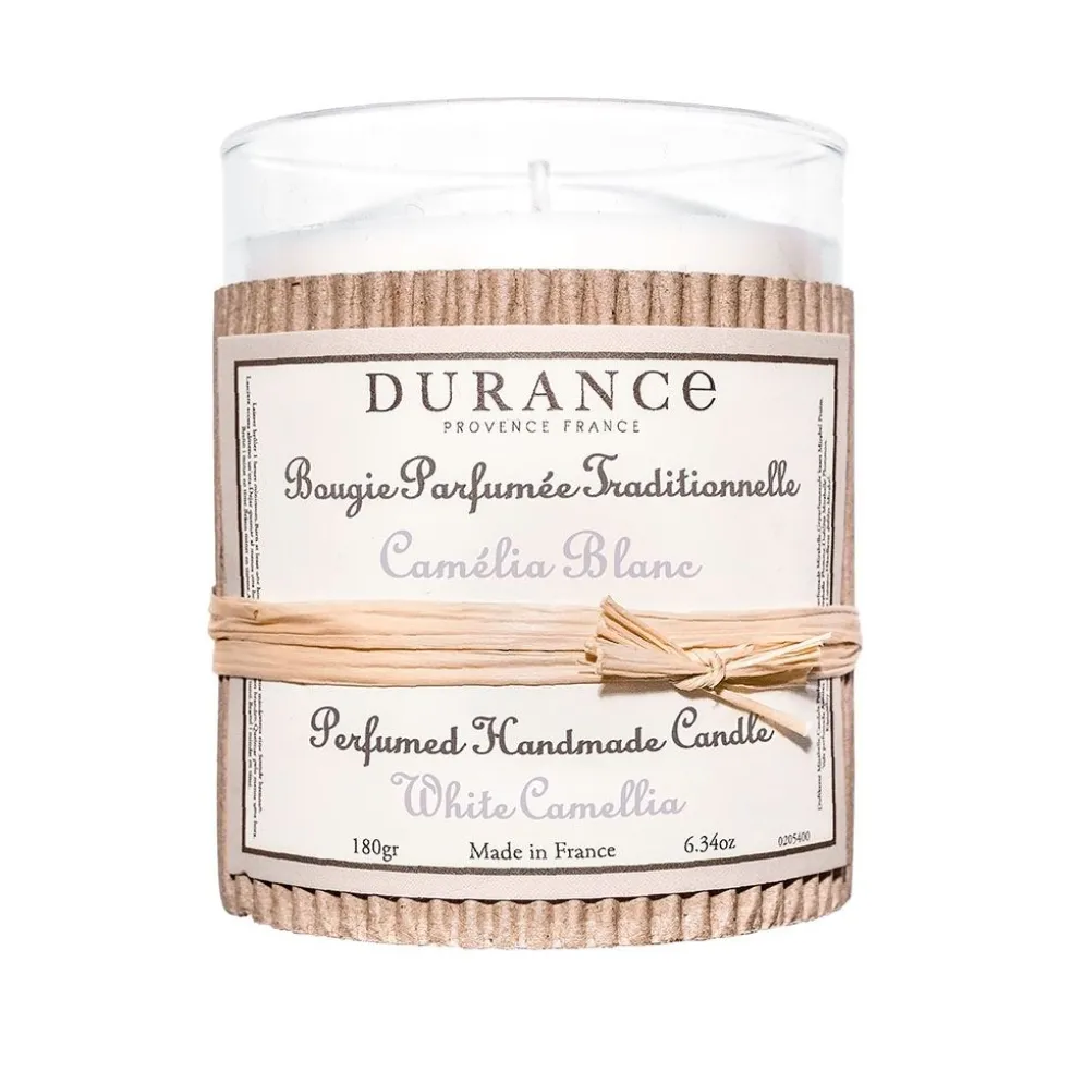 Bougie parfumée Camélia Blanc 40h