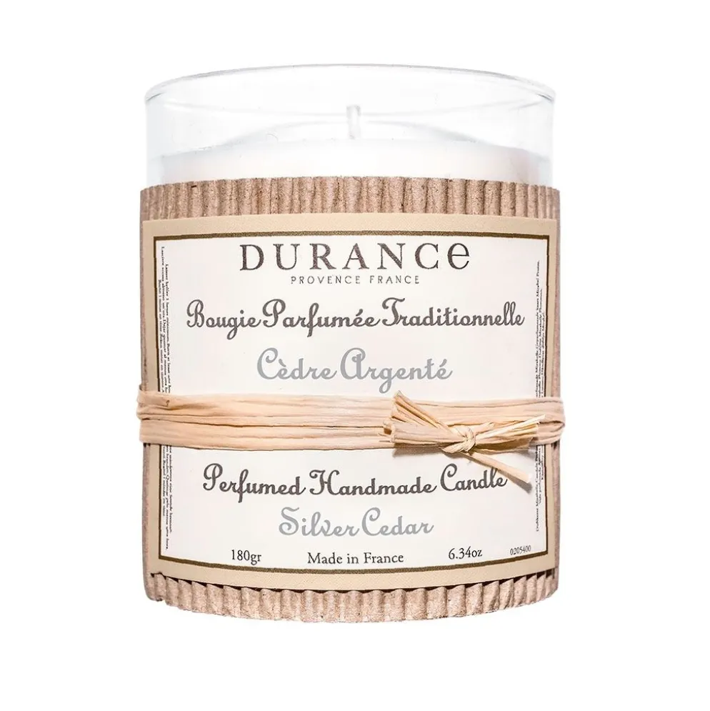 Bougie parfumée Cèdre Argenté 40h
