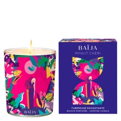Bougie parfumée tubéreuse et jasmin suave 40h - Minuit chéri