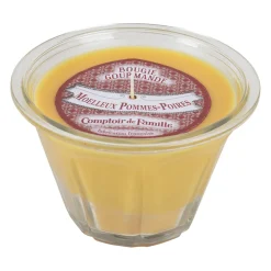 Bougie senteur moelleux pomme d12 - Bougie Gourmande