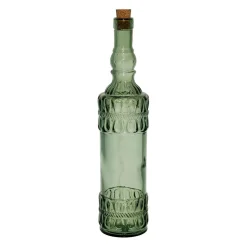 Bouteille en verre recyclé vert olive 70cl - Ourea