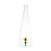 Bouteille tournesol jaune en verre 1L - Botanical