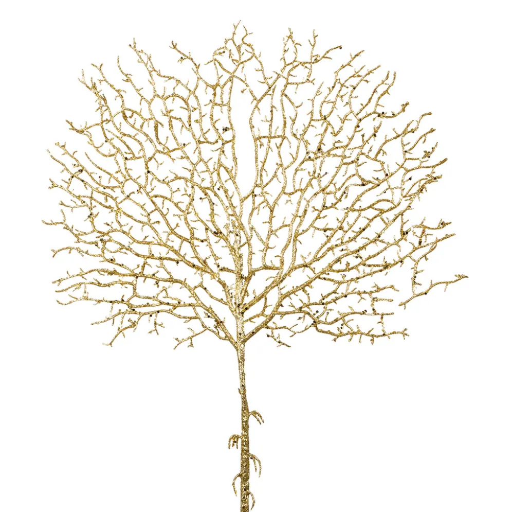 Branchage artificiel areca doré h88cm