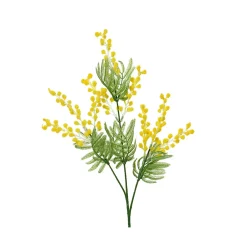 Branche artificielle Mimosa h67cm
