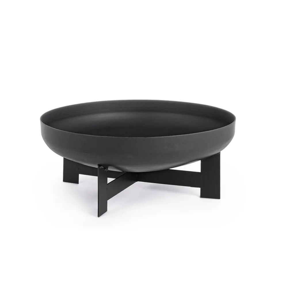 Brasero en acier noir d50cm - Efesto