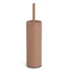 Brosse WC en métal moka h40cm