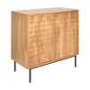 Buffet 2 portes en bois h76cm - Célia