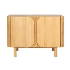Buffet 2 portes en chêne naturel L107cm - Sirocco