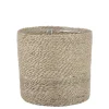 Cache-pot creme h20cm - atlantic